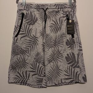 Mens Matix Gray Tropical Shorts Size M